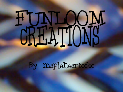 My crazyloom creations!