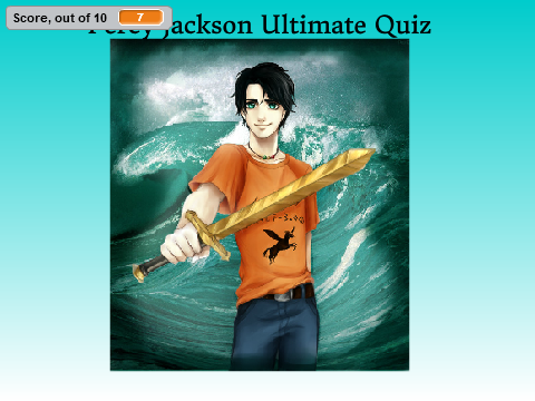 Percy jackson Ultimate quiz!