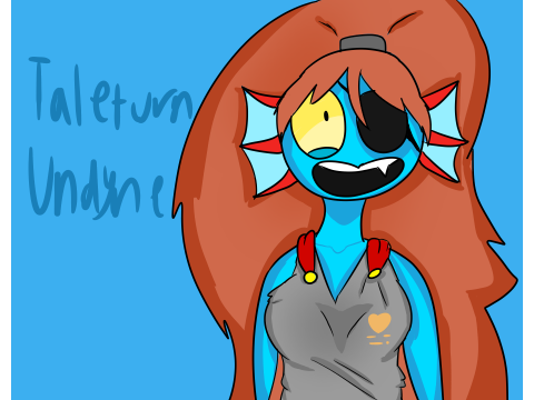 TaleTurn undyne! (for PrimordialChaos.)
