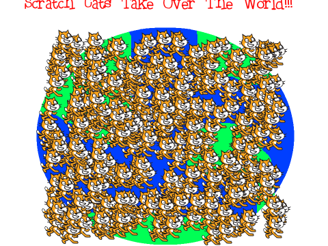 Scratch Cats Take Over The World!!!