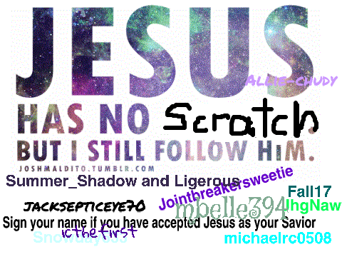 Sign your Name if you accept christ remix remix remix