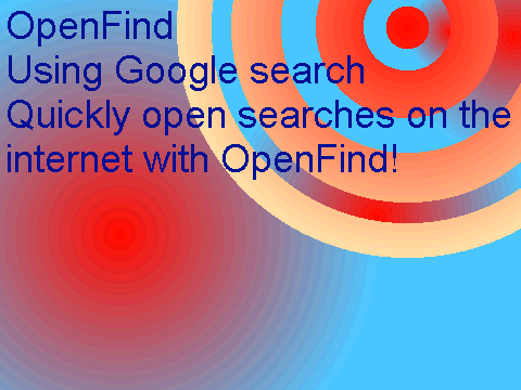 OpenFind Search Starter