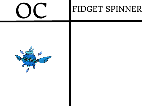 Give Me Your OC And I'll Turn It Into A Fidget Spinner remix