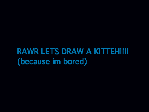 draw kitehs!!!