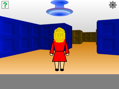 3D maze run 1