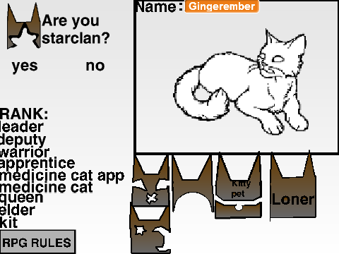 WARRIORS RPG TEMPLATE