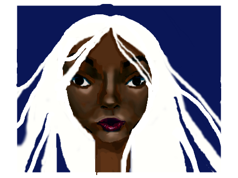 Girl drawing