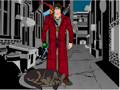 HM3 Rho of Dare finished OC art