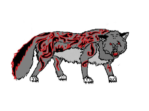 The Werewolf I drew!