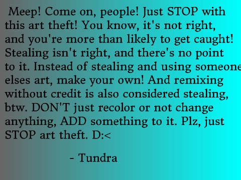 Stop Art Theft! remix