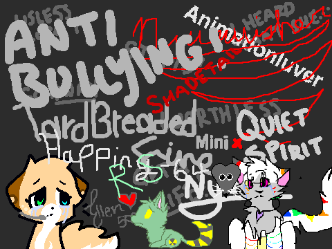 SIGN TO STOP BULLYING!