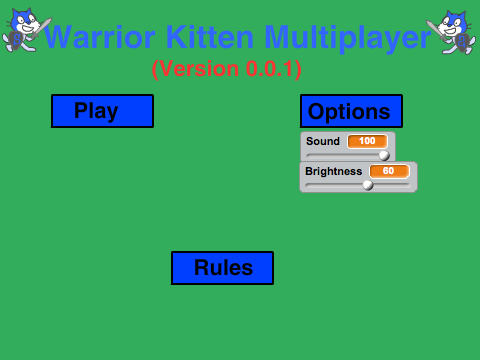 Warrior Kitten Multiplayer Version 0.0.1 Testing version