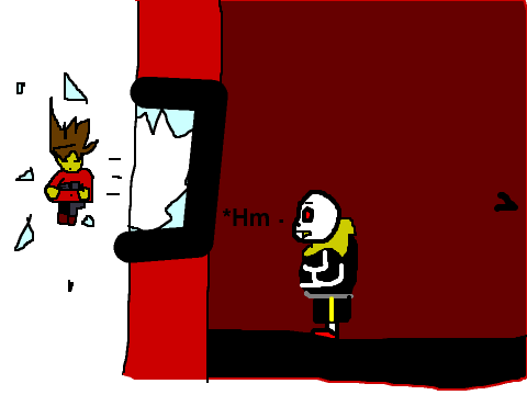 UF Frisk pulling off a 'classic papyrus'