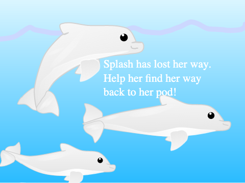 Splash ~ a lost dolphin