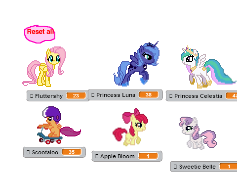 Vote for your favorite pony in My Little Pony!