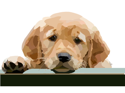 - Puppy Block-shade -