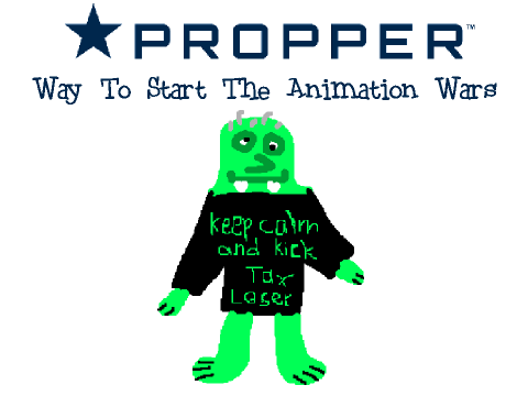 The Proper Way To Start The Animation Wars....