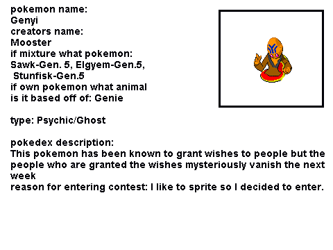 My entry for Giritina's Contest