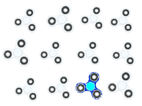 color ur own fidget spinner