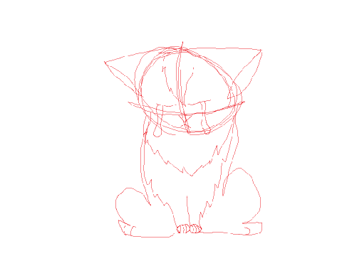 Art Dump...  Of cats... Of course!