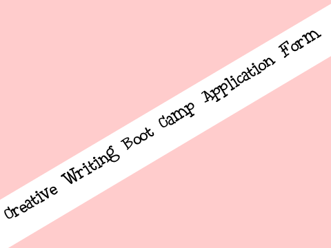 Writing Boot Camp Application form remix