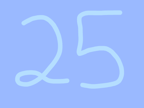 TWENTY-FIVE FOLLOWERZZZZAH