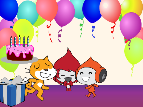 Happy birthday  Scratch