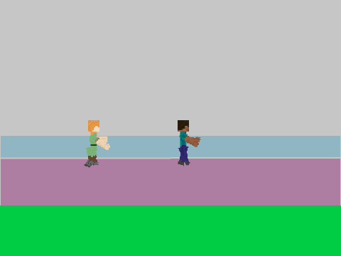 Minecraft Steve: Run Cycle v 1.2