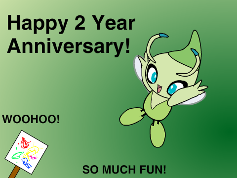 Happy (late)  2 Year Anniversary!