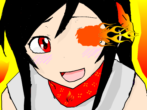 Anime Girl Coloring Contest Entry Cinders Ash