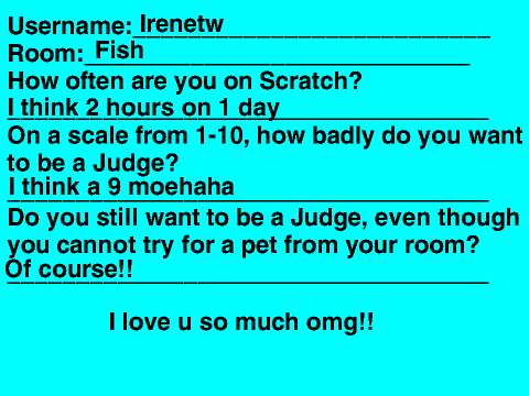 I want to be a judge!! Help? remix