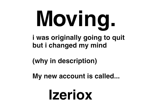 It's time to move on.