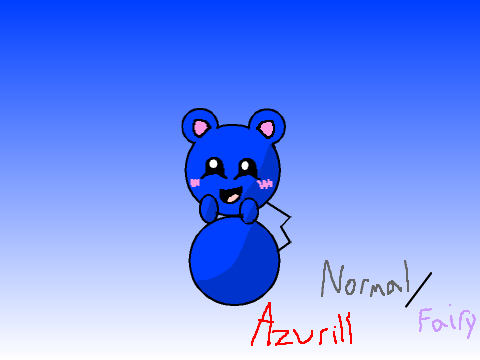 Azurill Drawn From Memory