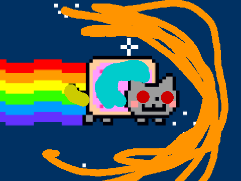 Nyan Cat animation remix! remix remix