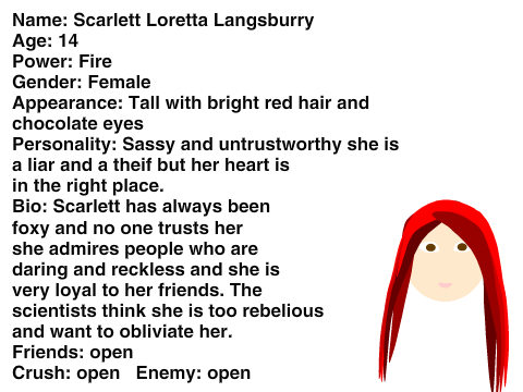 Scarlett Loretta Langsburry