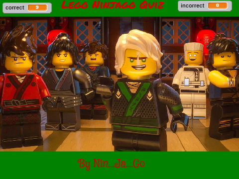 LEGO Ninjago questions!