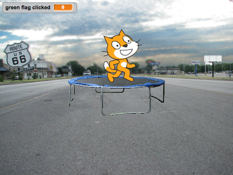 Trampoline fun