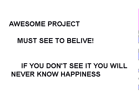 BEST PROJECT EVER!