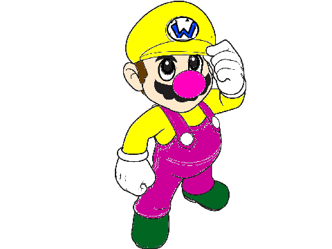 My Mario Coloring Contest Entry