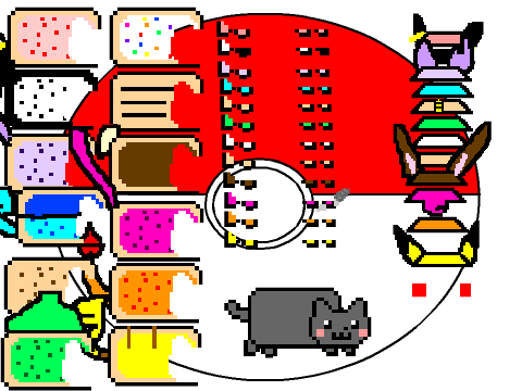 Nyan cat Dress-up POKEMON 