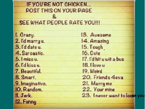 Rate Me Please! remix