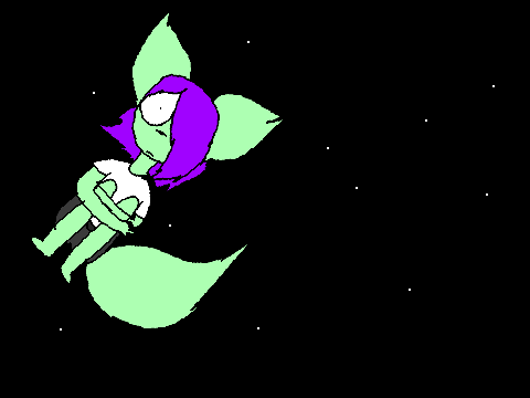 eddy floating around in space for no reason