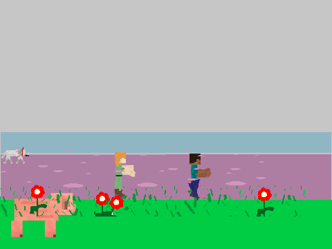 Minecraft Steve: Run Cycle v 1.4