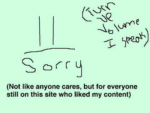 Not Like Anyone Cares But, Goodbye