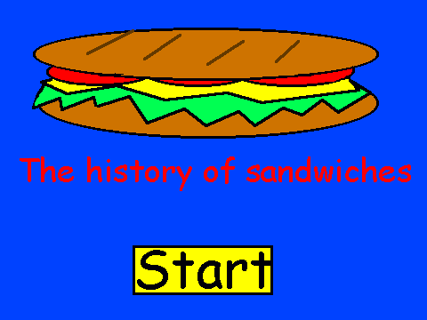 the history of sandwiches
