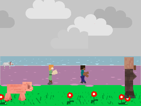 Minecraft Steve: Run Cycle v 1.5