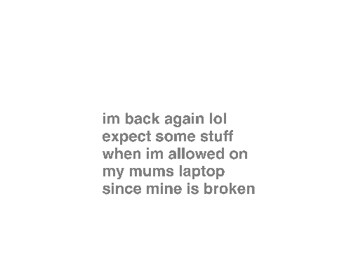 im back