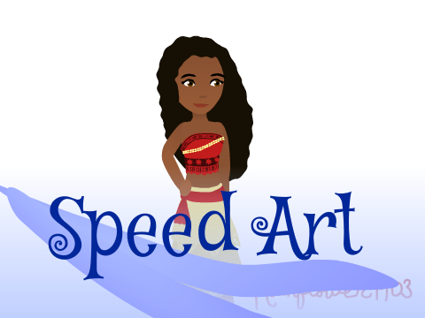 Speed Art - Moana