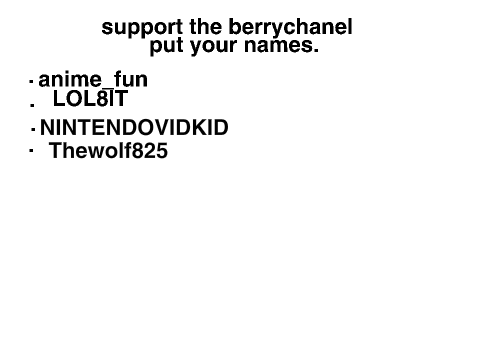 support theberrychanel remix 