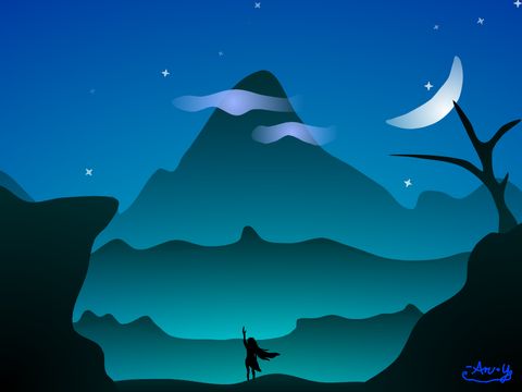 Hidden in the Night – Animated Art